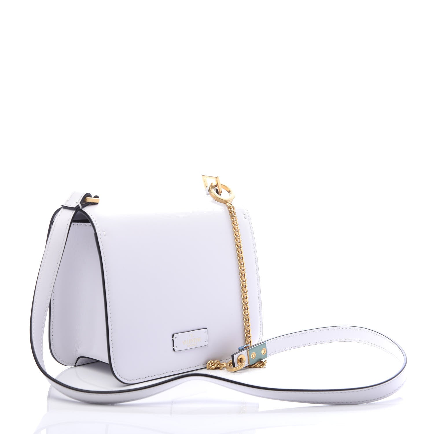Valentino Garavani Smooth Calfskin Small VSling Shoulder Bag White 3 of 8