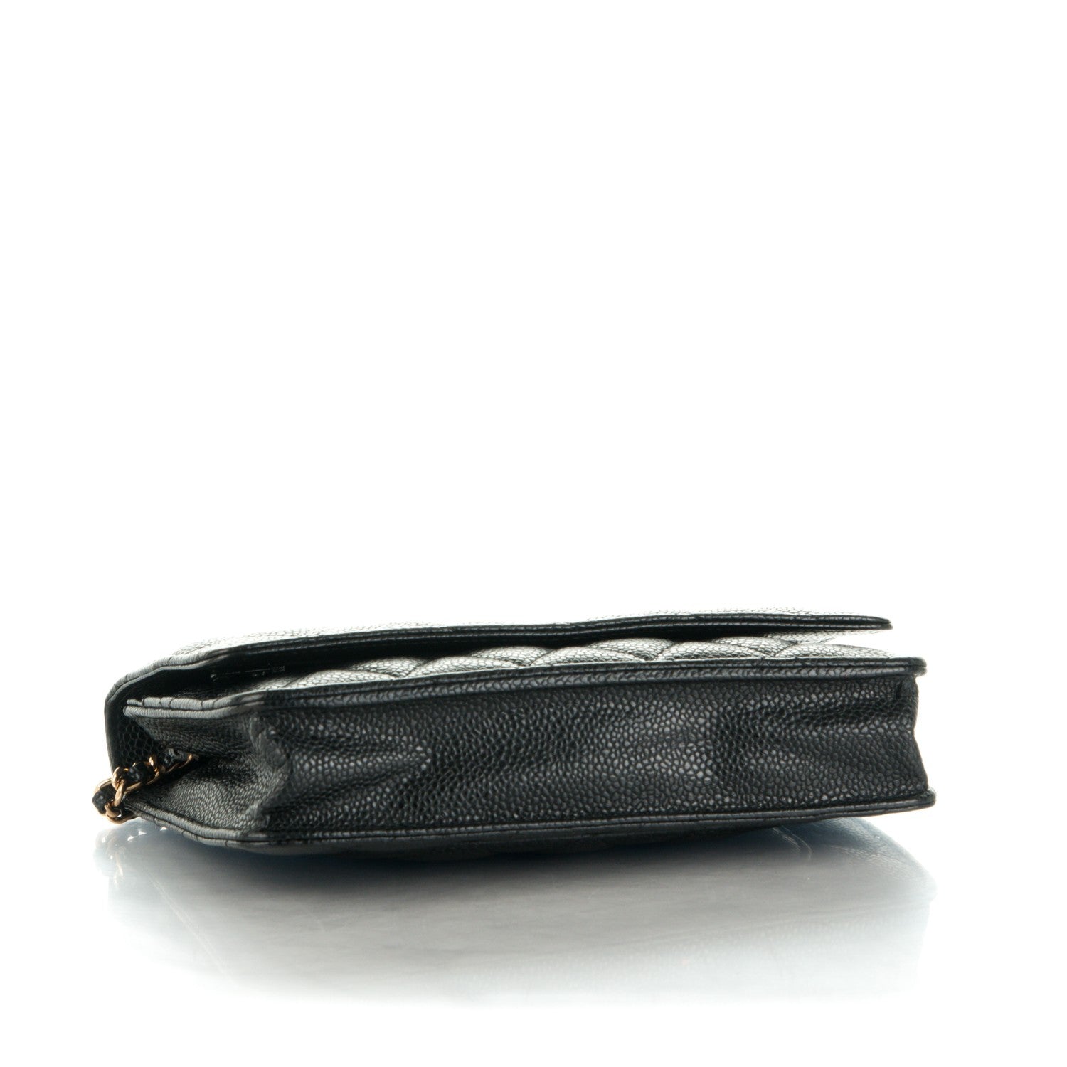 Chanel Caviar Quilted Wallet On Chain WOC Black 4 of 8
