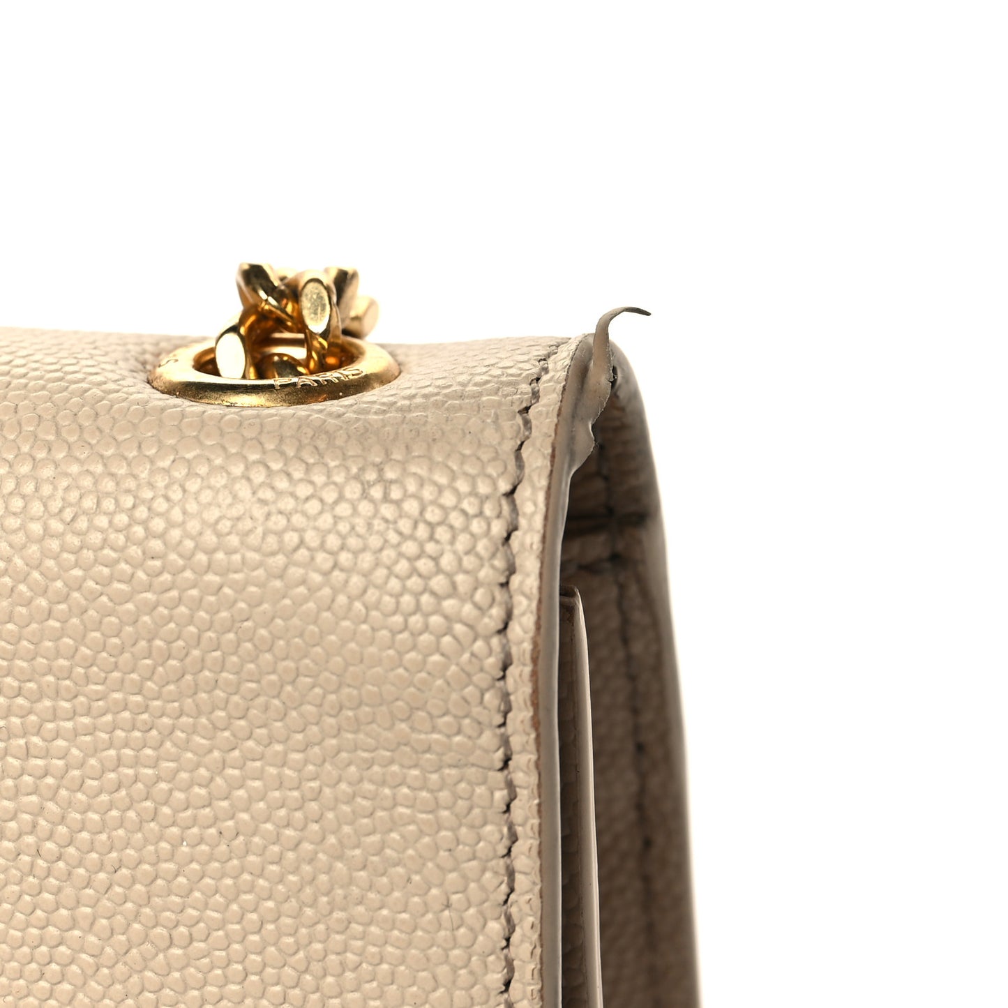 Grain De Poudre Small Monogram Kate Satchel Nude Powder