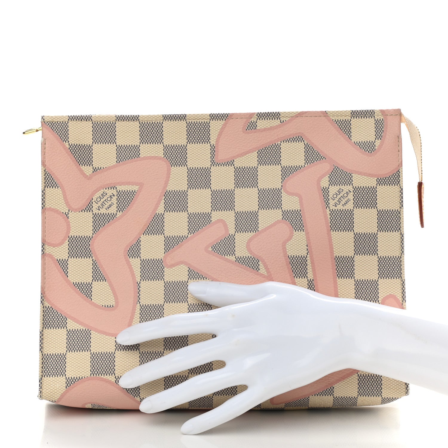 Louis Vuitton Damier Azur Tahitienne Toiletry Pouch 26 2 of 6