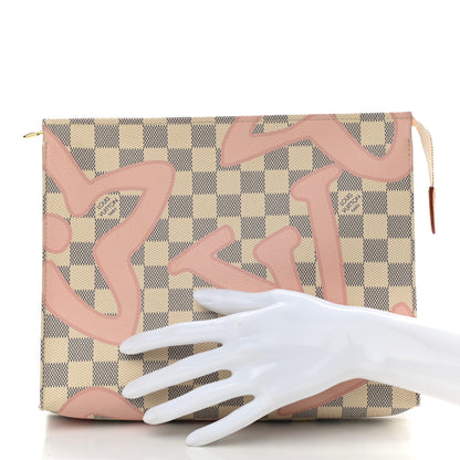 Louis Vuitton Damier Azur Tahitienne Toiletry Pouch 26 2 of 6