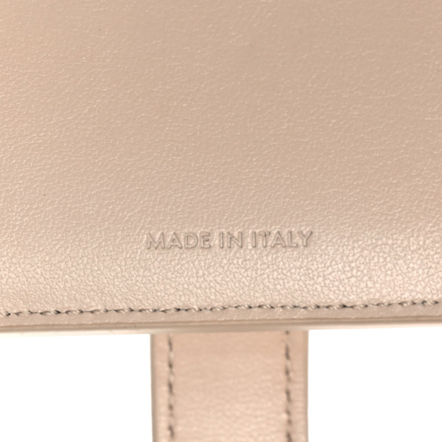 Celine Grained Calfskin Medium Multifunction Strap Wallet Powder 9 of 13