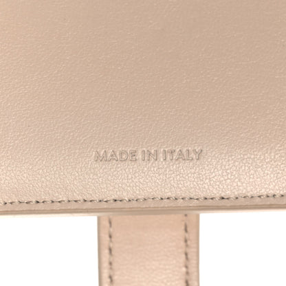 Celine Grained Calfskin Medium Multifunction Strap Wallet Powder 9 of 13
