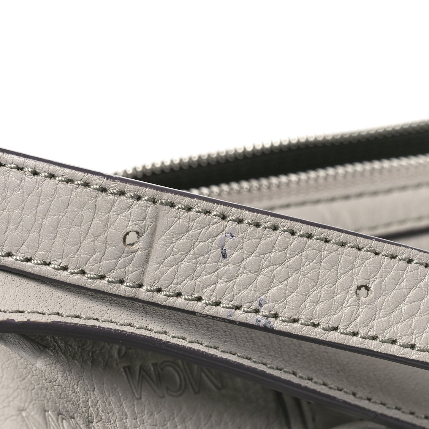 Calfskin Ottomar Monogram Boston Bag Dove