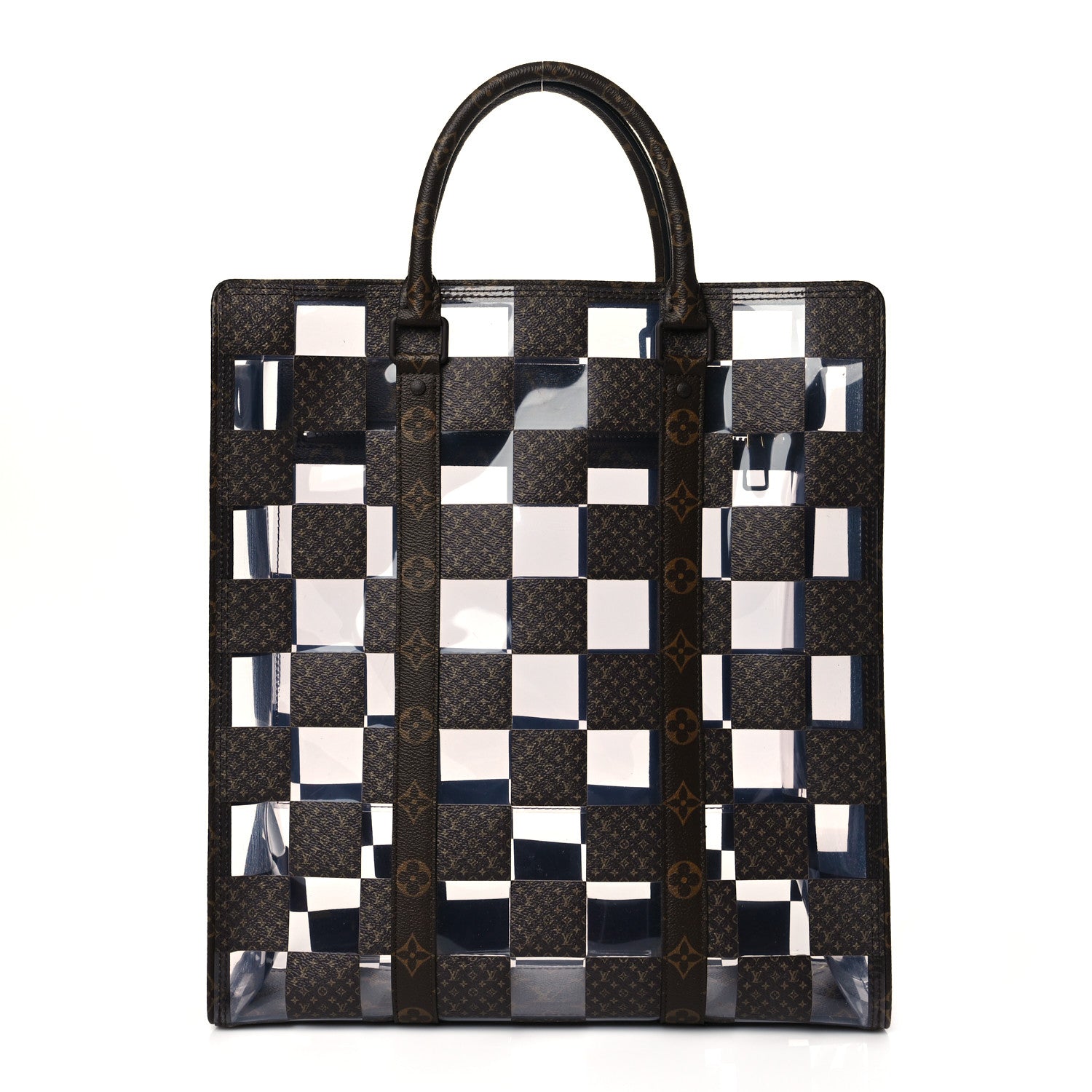 Louis Vuitton PVC Monogram Chess Sac Plat 1 of 8