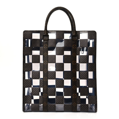 Louis Vuitton PVC Monogram Chess Sac Plat 1 of 8