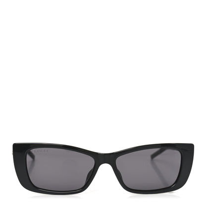 Gucci Acetate Crystal Rectangle Sunglasses GG1681S Black 5 of 14
