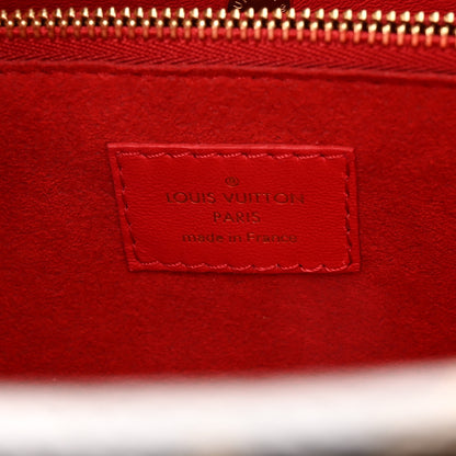Louis Vuitton Grained Calfskin Monogram Double V Rubis 6 of 10
