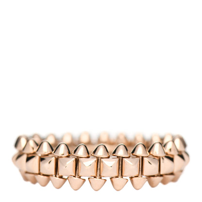 Cartier 18K Pink Gold SM Clash De Cartier Ring 58 8.25 1 of 5