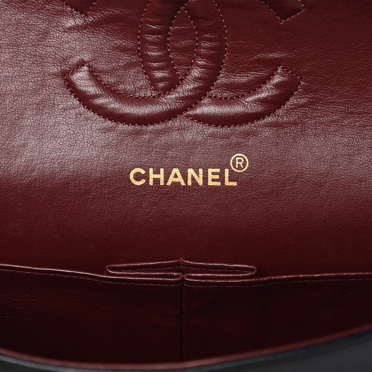 Chanel Lambskin Quilted Medium Double Flap Black 6 of 18