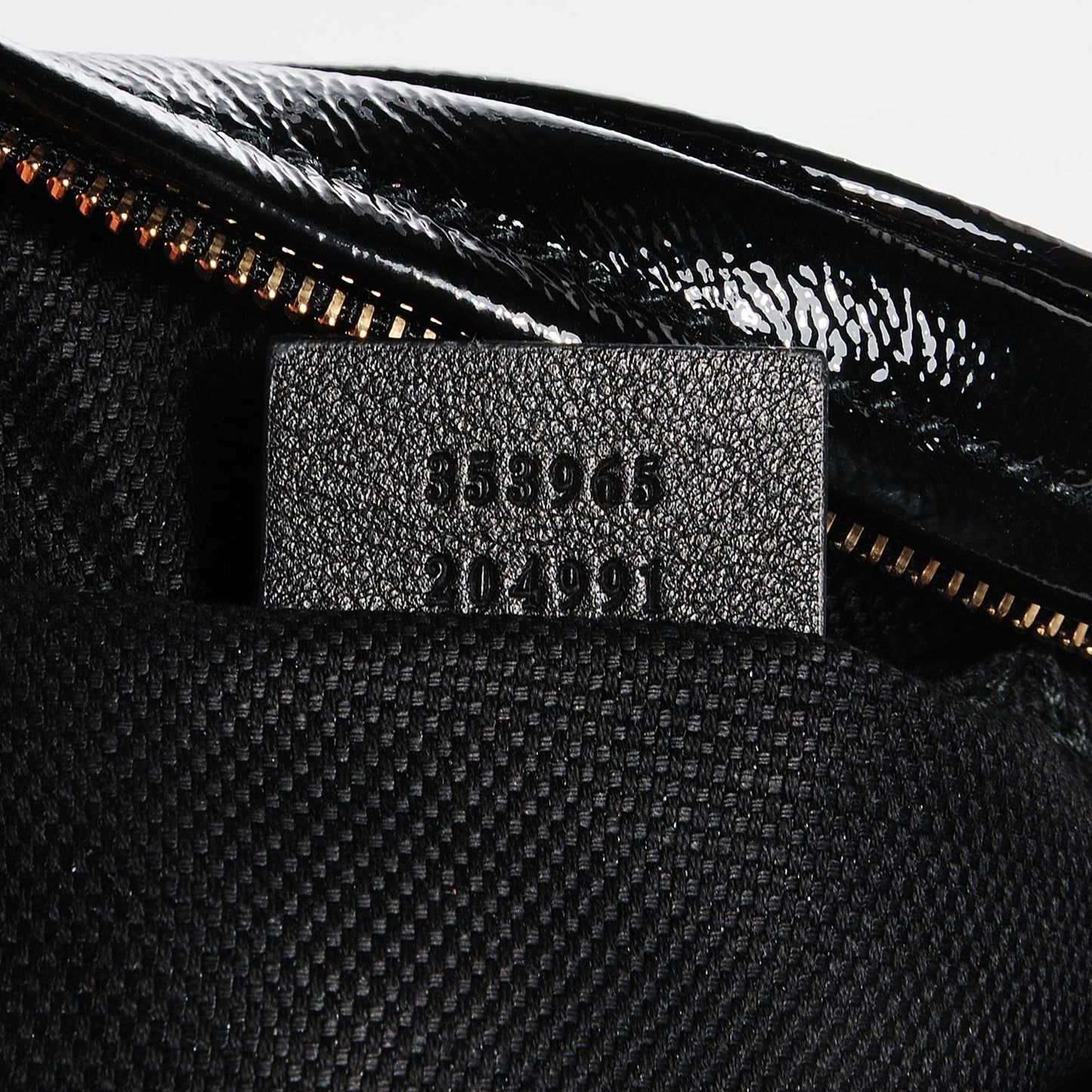 Patent Mini Soho Chain Bag Black