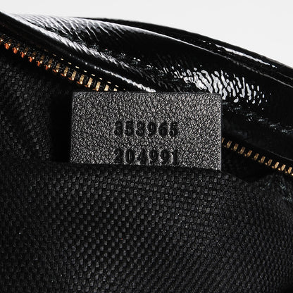 Gucci Patent Mini Soho Chain Bag Black 5 of 7