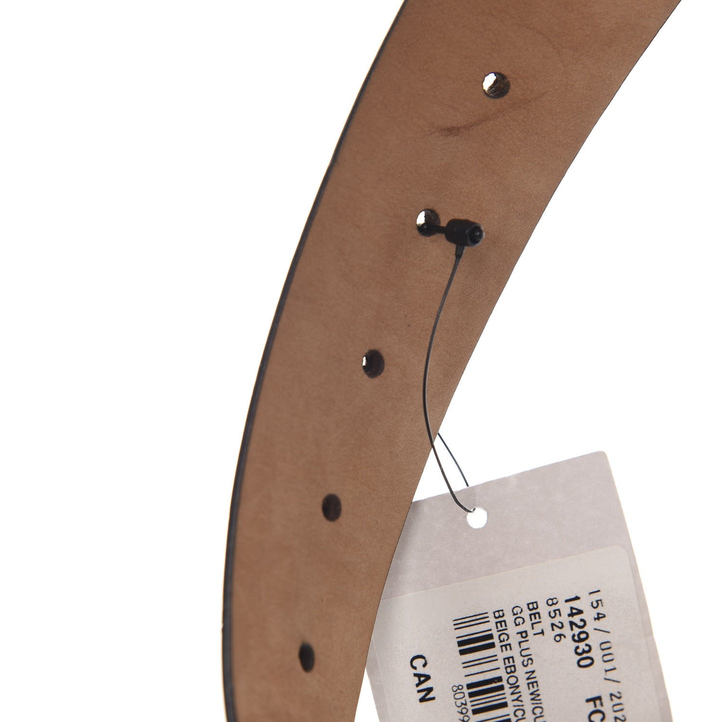 GG Supreme Monogram Selleria Interlocking G 40mm Belt 85 34 Beige Ebony Cuir