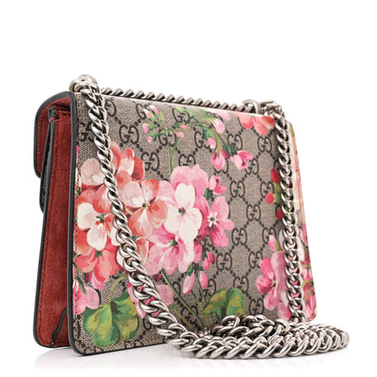 Gucci GG Supreme Monogram Blooms Mini Dionysus Shoulder Bag Beige Multicolor Dry Rose 3 of 13