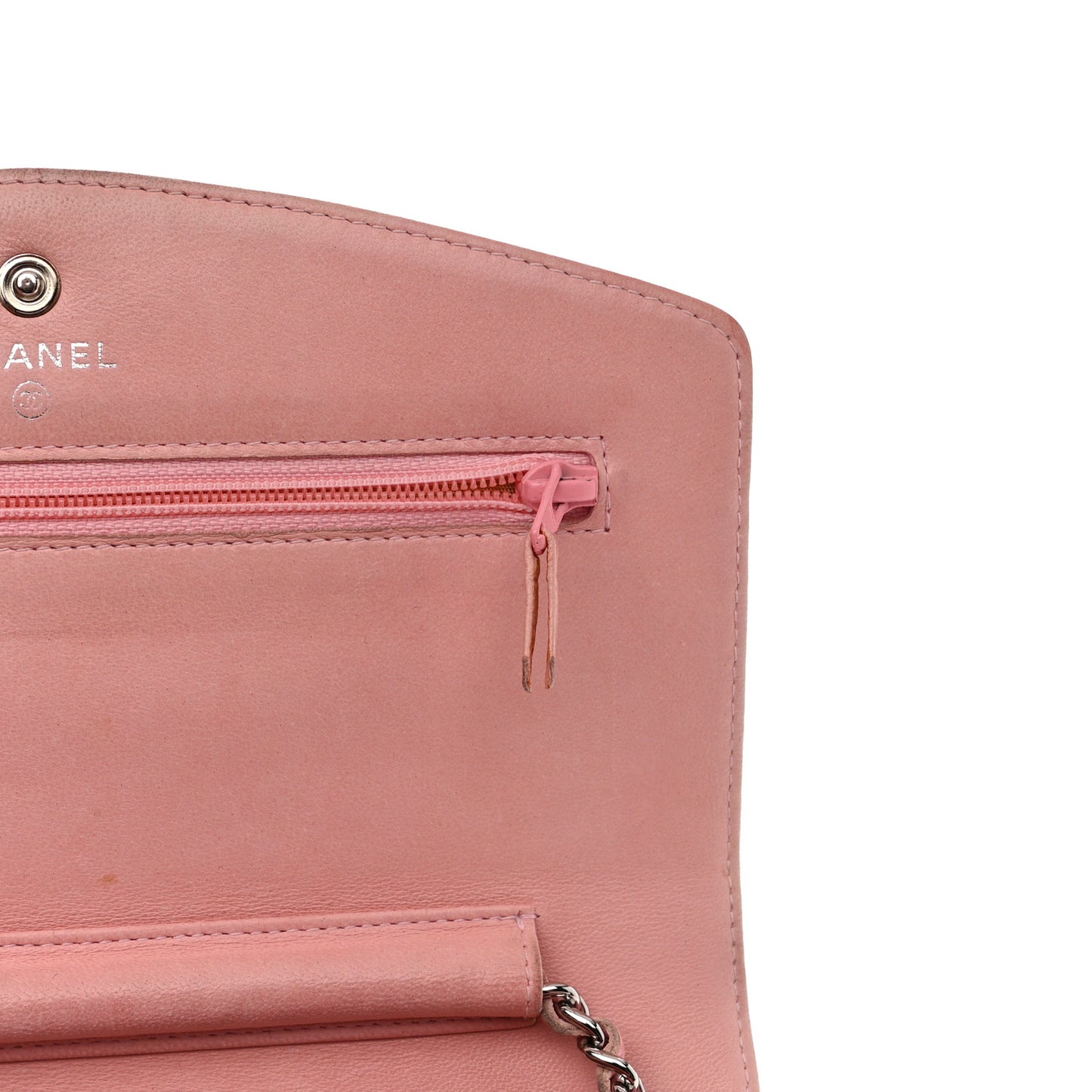 Caviar Timeless CC Wallet on Chain WOC Pink