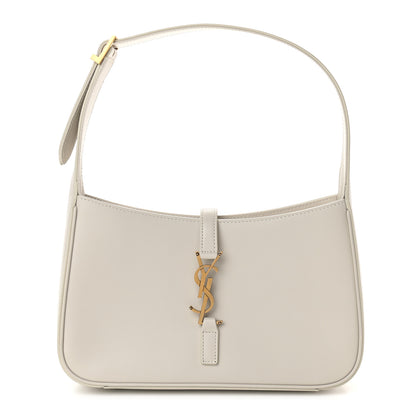 Saint Laurent Smooth Calfskin Le 5 A 7 Hobo Blanc Vintage 1 of 9