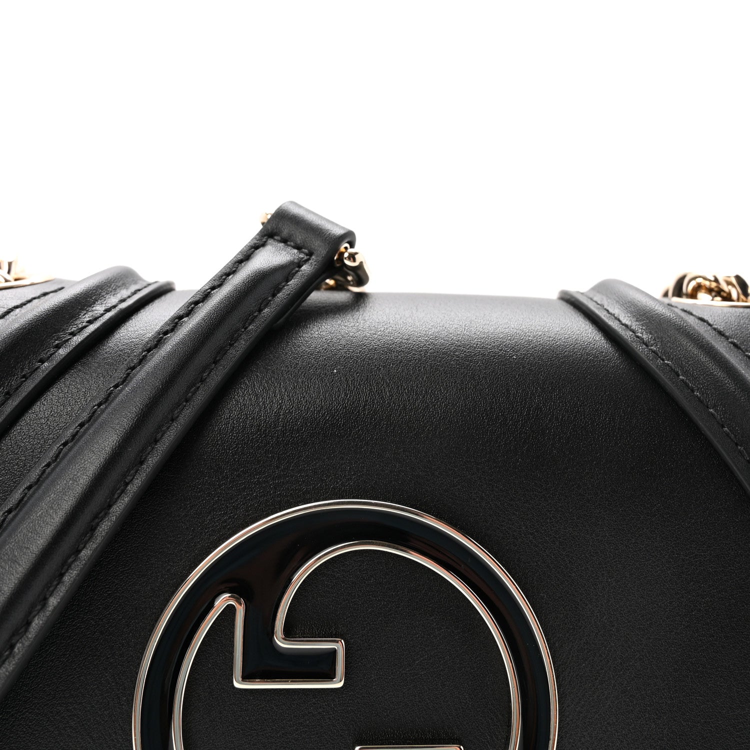 Gucci Calfskin Blondie Small Shoulder Bag Black 8 of 10