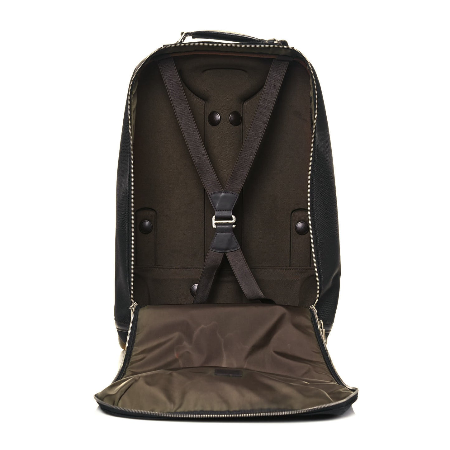Damier Geant Conquerant 55 Roller Luggage Black
