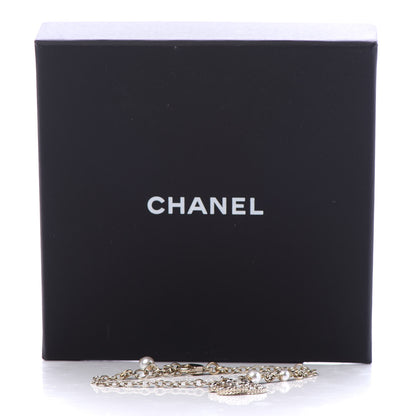 Chanel Pearl CC Bracelet Gold 5 of 5