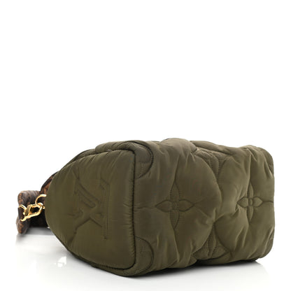 Louis Vuitton Econyl Mini Monogram Pillow Speedy Bandouliere 25 Khaki 4 of 9