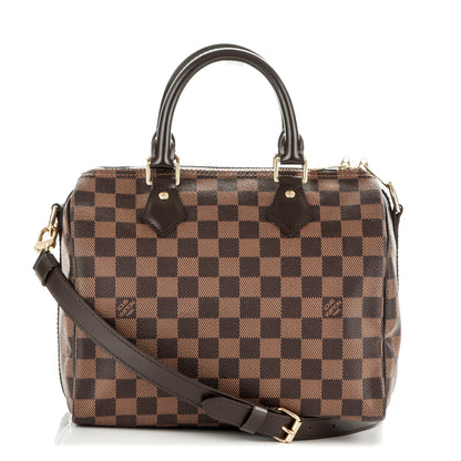 Louis Vuitton Damier Ebene Speedy Bandouliere 25 1 of 7