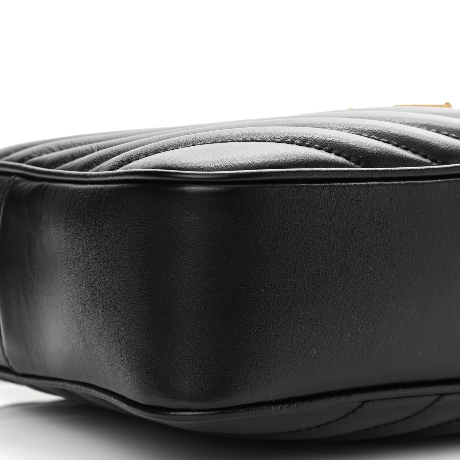 Saint Laurent Calfskin Matelasse Monogram Lou Camera Bag Black 9 of 10