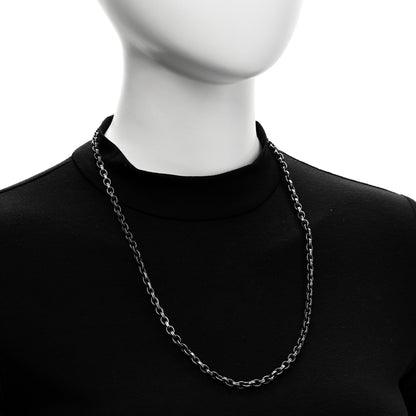 Chrome Hearts Sterling Silver Paper Chain Necklace 2 of 4