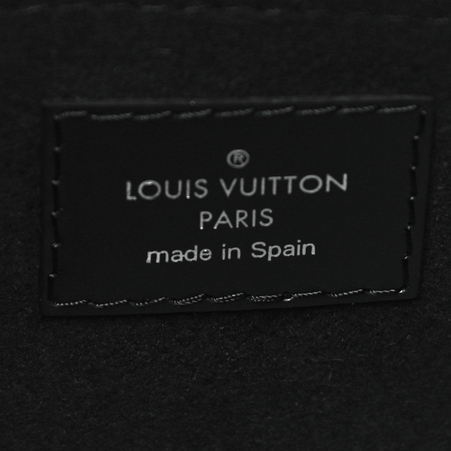 Louis Vuitton Epi Neverfull Pochette MM GM Black 6 of 10