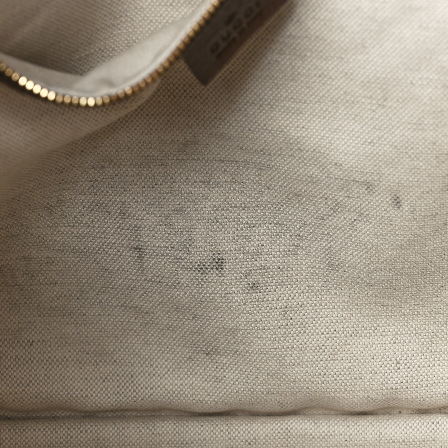 Monogram Horsebit 1955 Tote Bag Beige Brown Sugar
