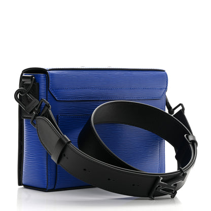 Louis Vuitton Epi Box Messenger Blue 3 of 9
