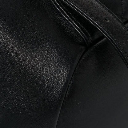 Chanel Lambskin Quilted Small Duma Drawstring Backpack Black 6 of 13
