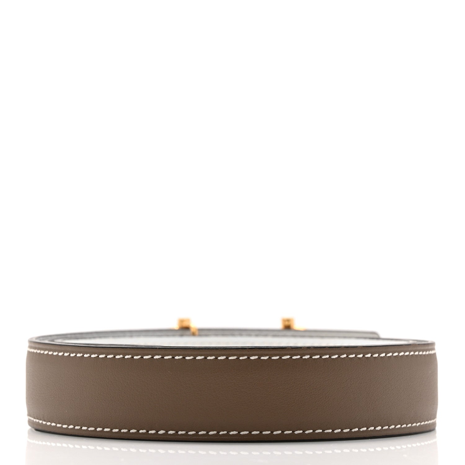 Hermes Epsom Swift 24mm Gamma Belt 75 30 Etoupe White 3 of 7