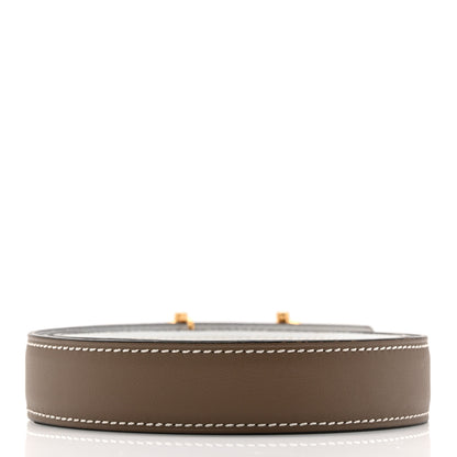 Hermes Epsom Swift 24mm Gamma Belt 75 30 Etoupe White 3 of 7