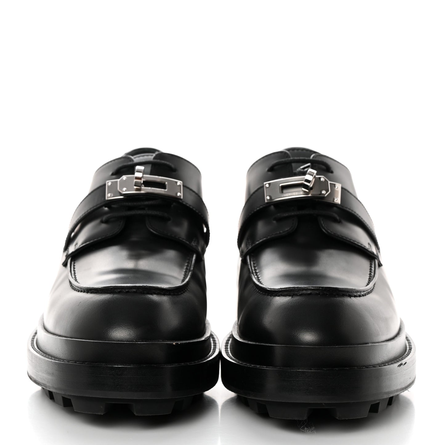 Glossed Calfskin First Oxford 39 Black