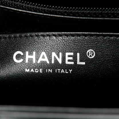 Chanel Aged Calfskin Chevron Quilted 2.55 Reissue Mini Flap Black 7 of 11