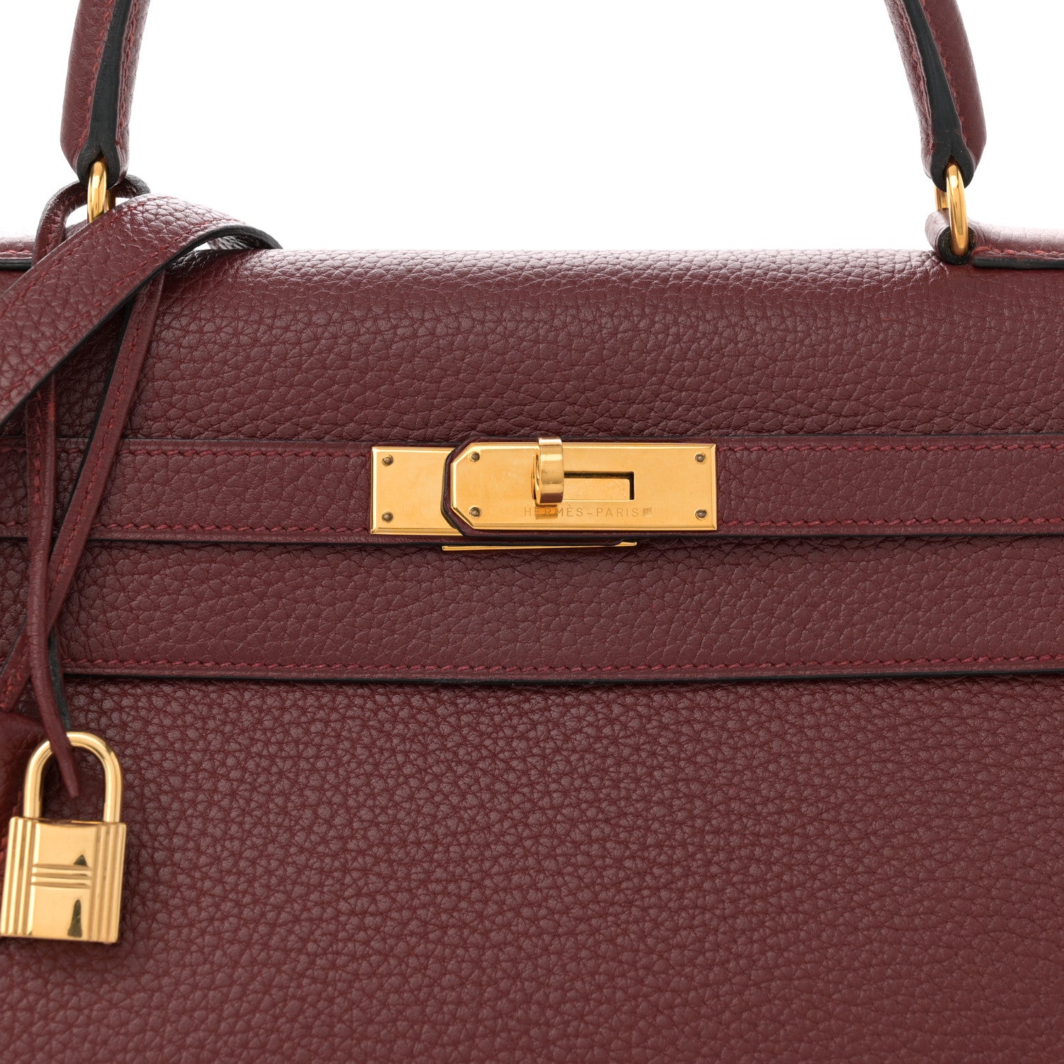 Hermes Ardennes Kelly Sellier 35 Rouge H 8 of 15