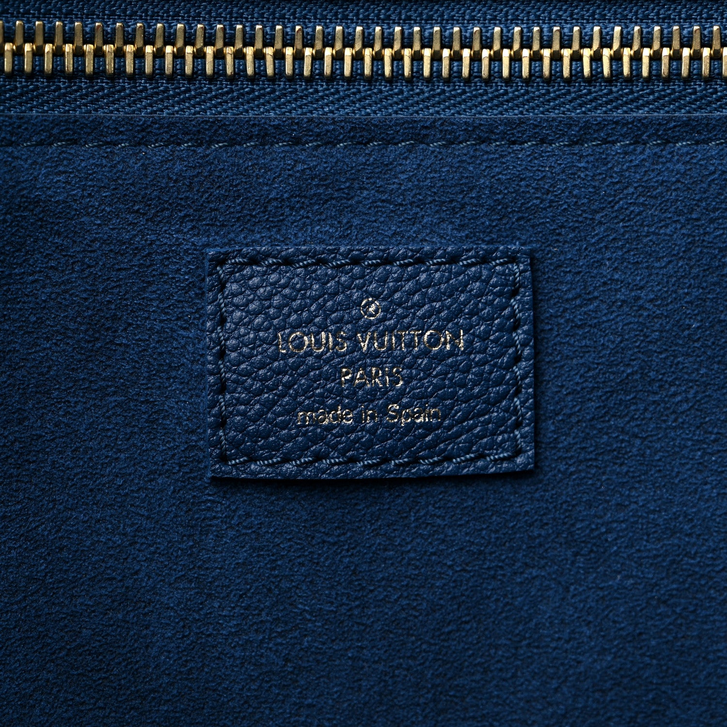 Louis Vuitton Empreinte Monogram Giant Neverfull MM Degrade Bleu 7 of 10