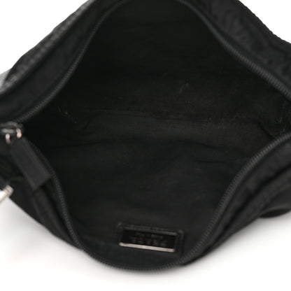 Prada Tessuto Nylon Flat Messenger Bag Black 5 of 16