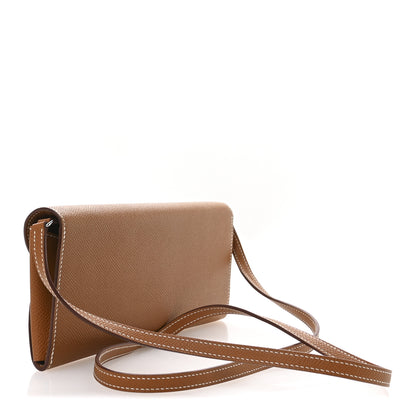 Hermes Epsom Maillon Wallet To Go Gold 3 of 11