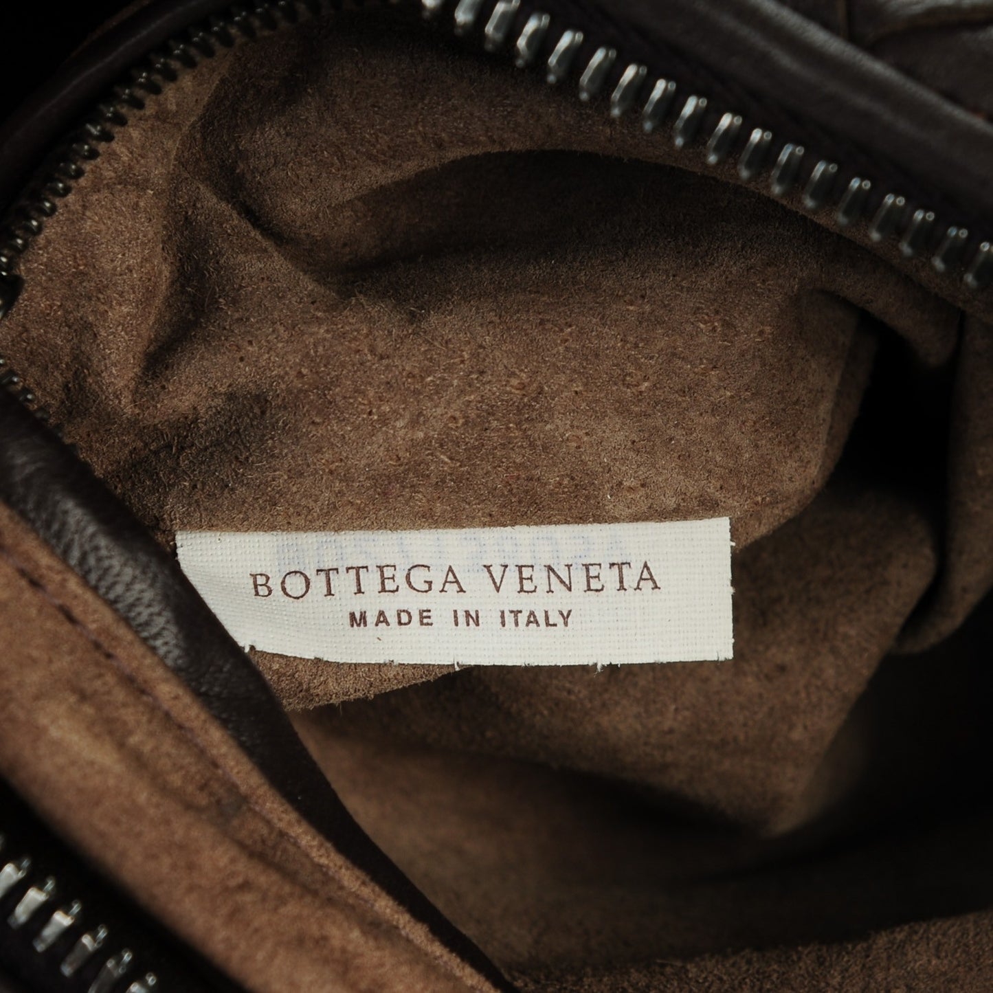 Nappa Intrecciato Crossbody Messenger Ebano