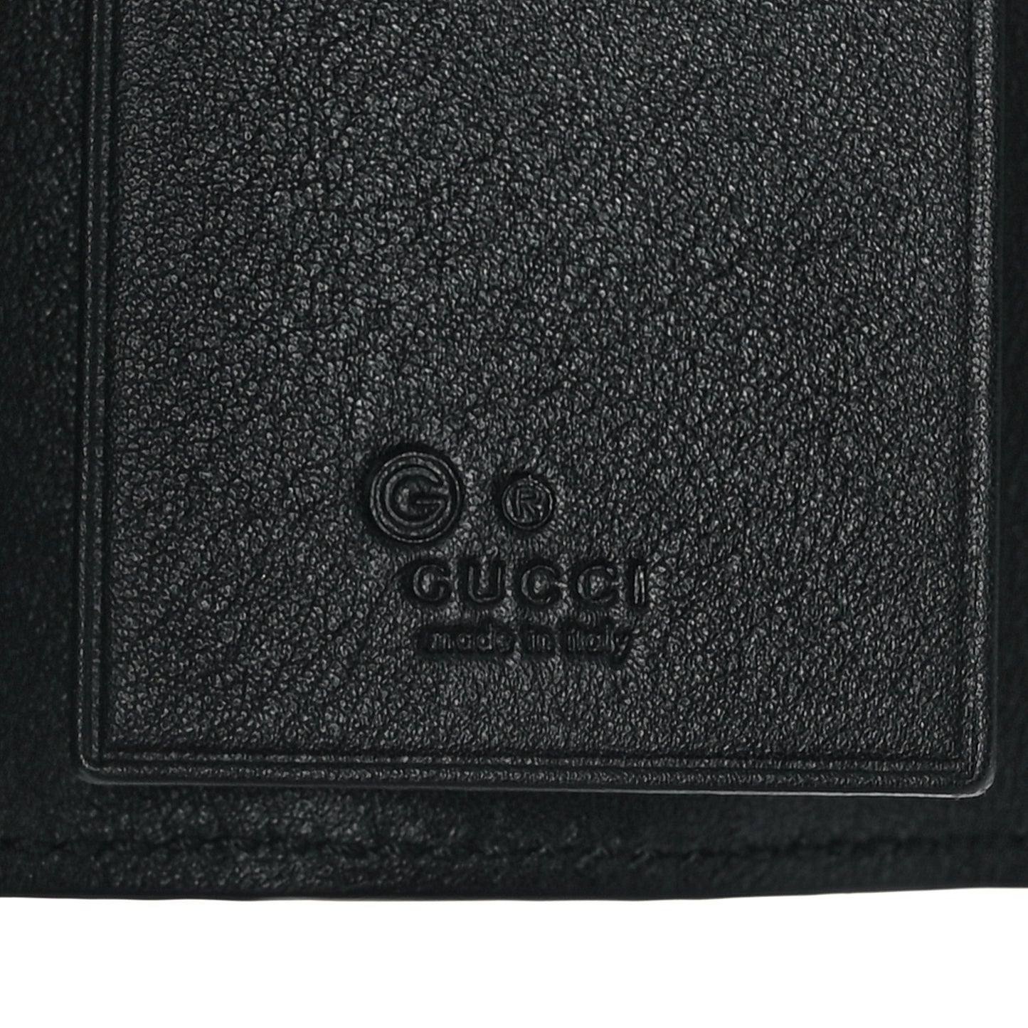 Microguccissima 6 Key Holder Case Black