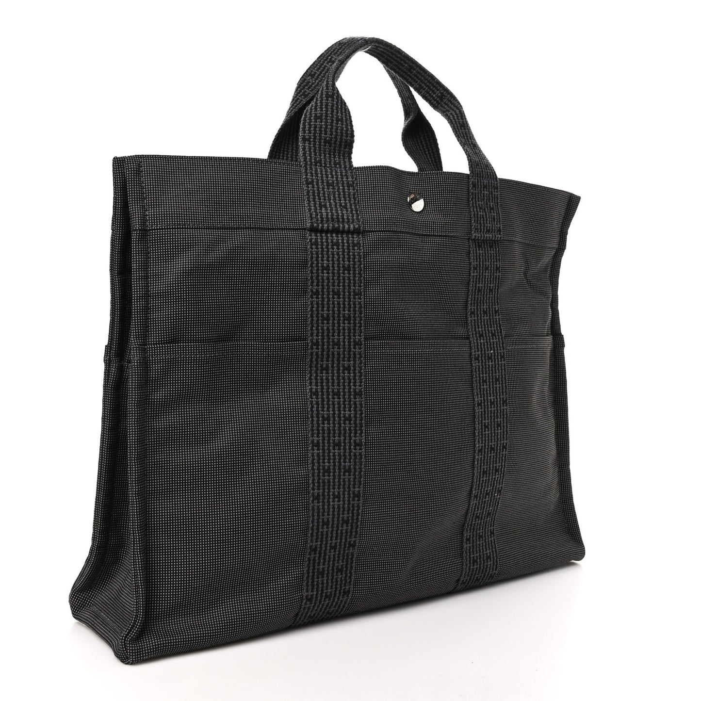 Canvas Herline MM Tote Grey