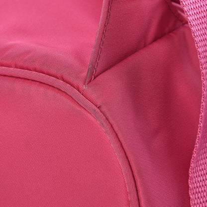 Prada Tessuto Nylon Vela Saffiano Mini Single Snap Buckle Backpack Fuxia 12 of 14