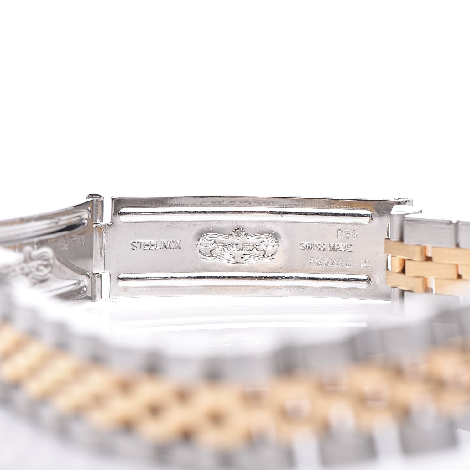 Rolex Stainless Steel 18K Yellow Gold Diamond 26mm Oyster Perpetual Datejust Watch Champagne 79173 12 of 15
