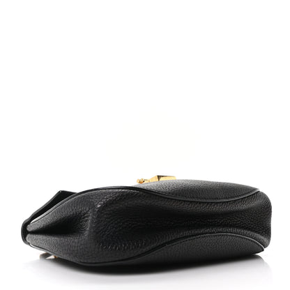 Chloe Grained Lambskin Drew Shoulder Bag Black 4 of 9