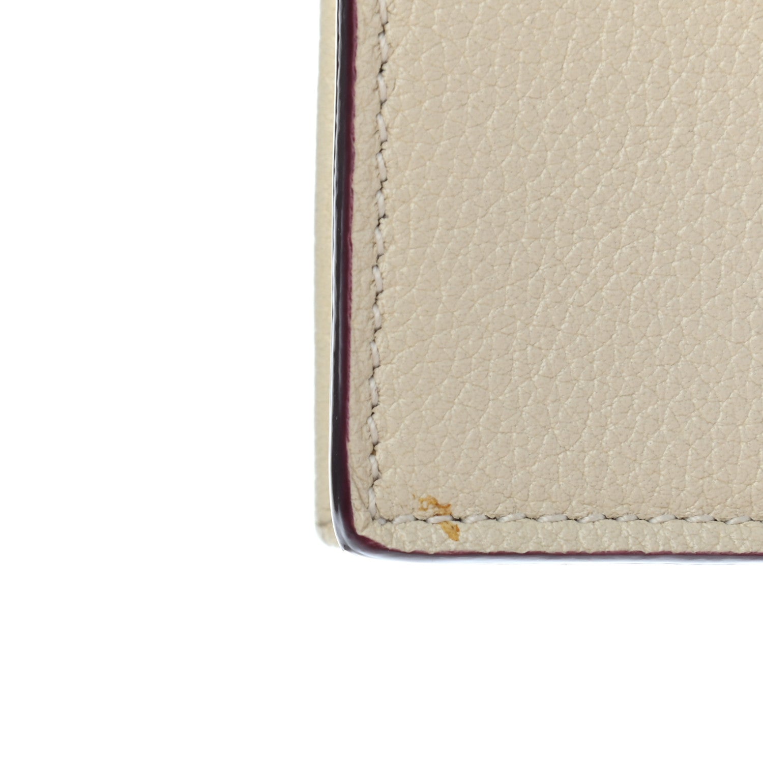 Jimmy Choo Grainy Calfskin Zuri Card Holder Linen 11 of 12