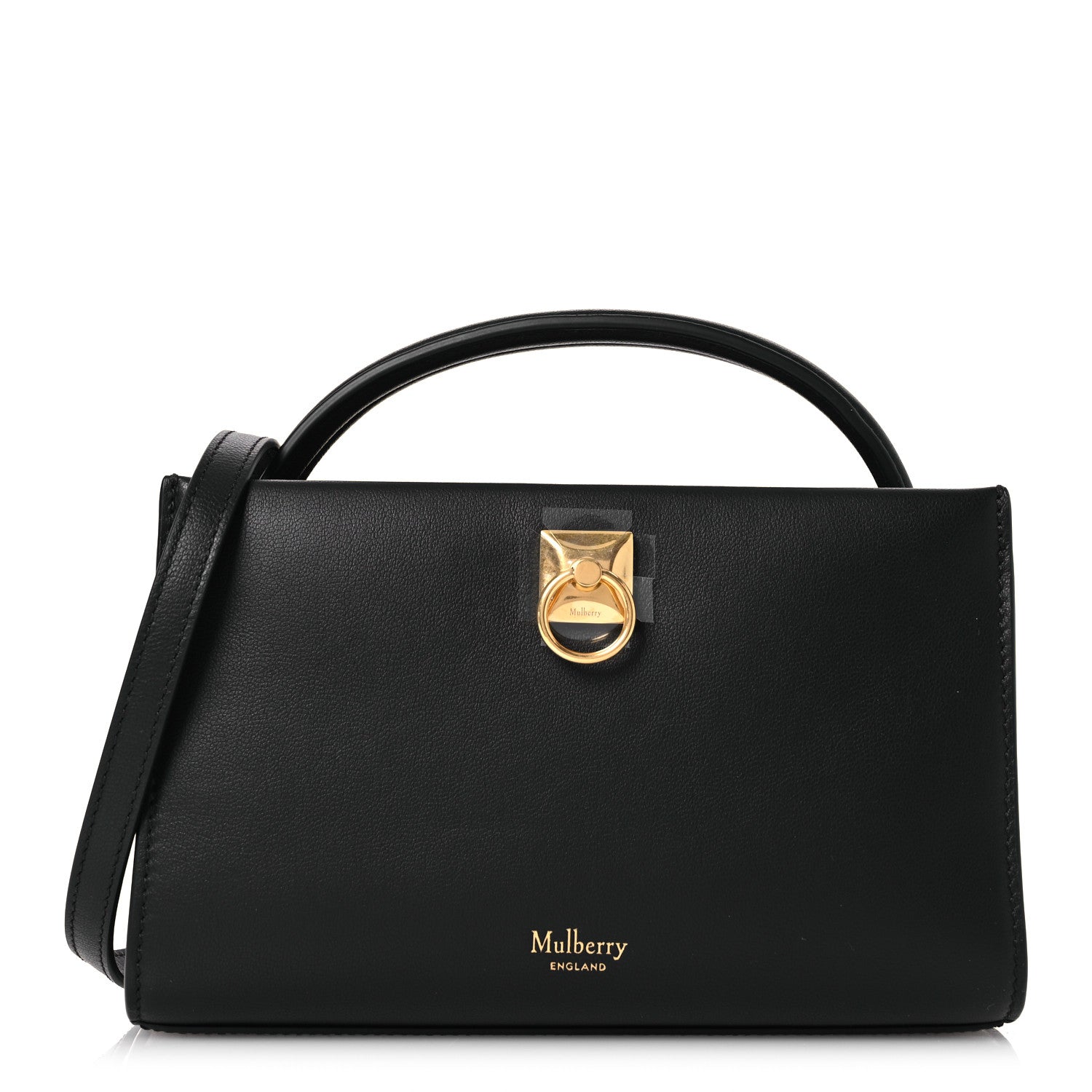 Mulberry Smooth Calfskin Micro Iris Tote Black 1 of 12