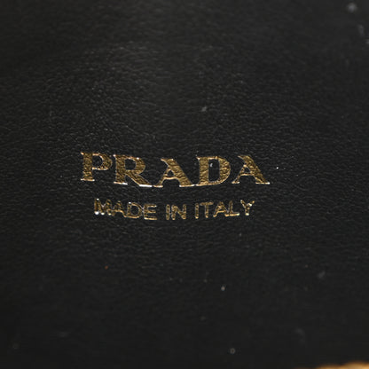 Prada Saffiano Triangle Mini Bag Black 15 of 35