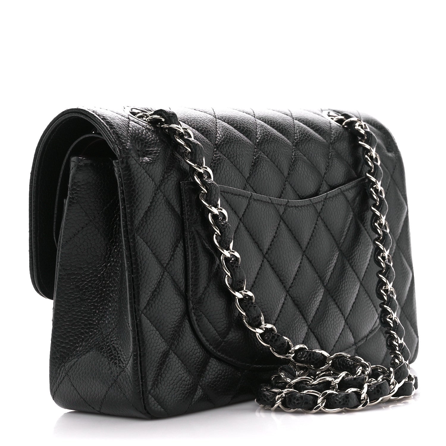 Chanel Caviar Quilted Small Double Flap Black 3 of 13