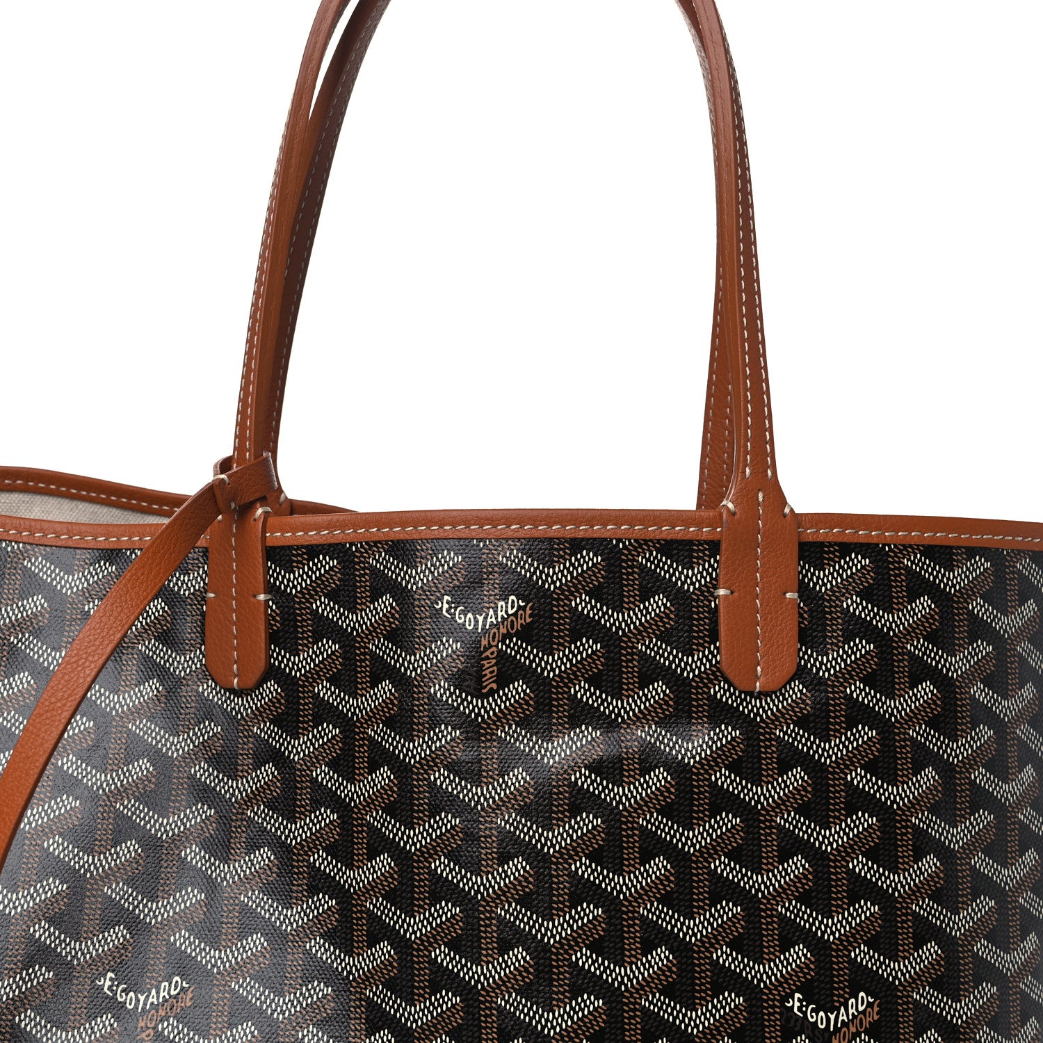 Goyard Goyardine Saint Louis PM Black Gold 7 of 11